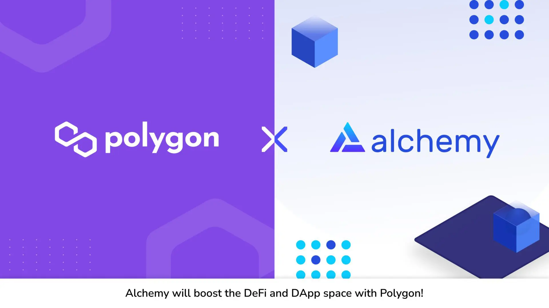 Alchemy joins Polygon (MATIC) to improve network performance