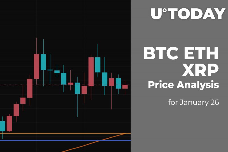 BTC, ETH and XRP Price Analysis for January 26