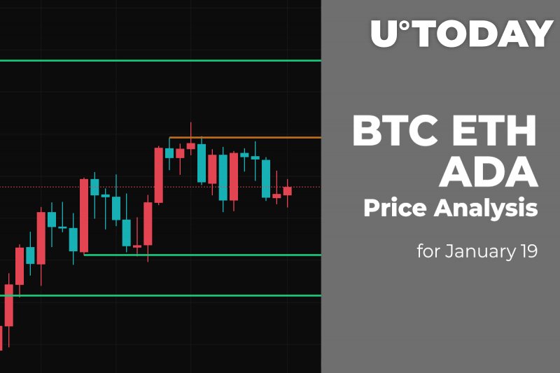 BTC, ETH and ADA Price Analysis for January 19