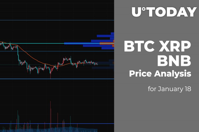 BTC, XRP and BNB Price Analysis for January 18