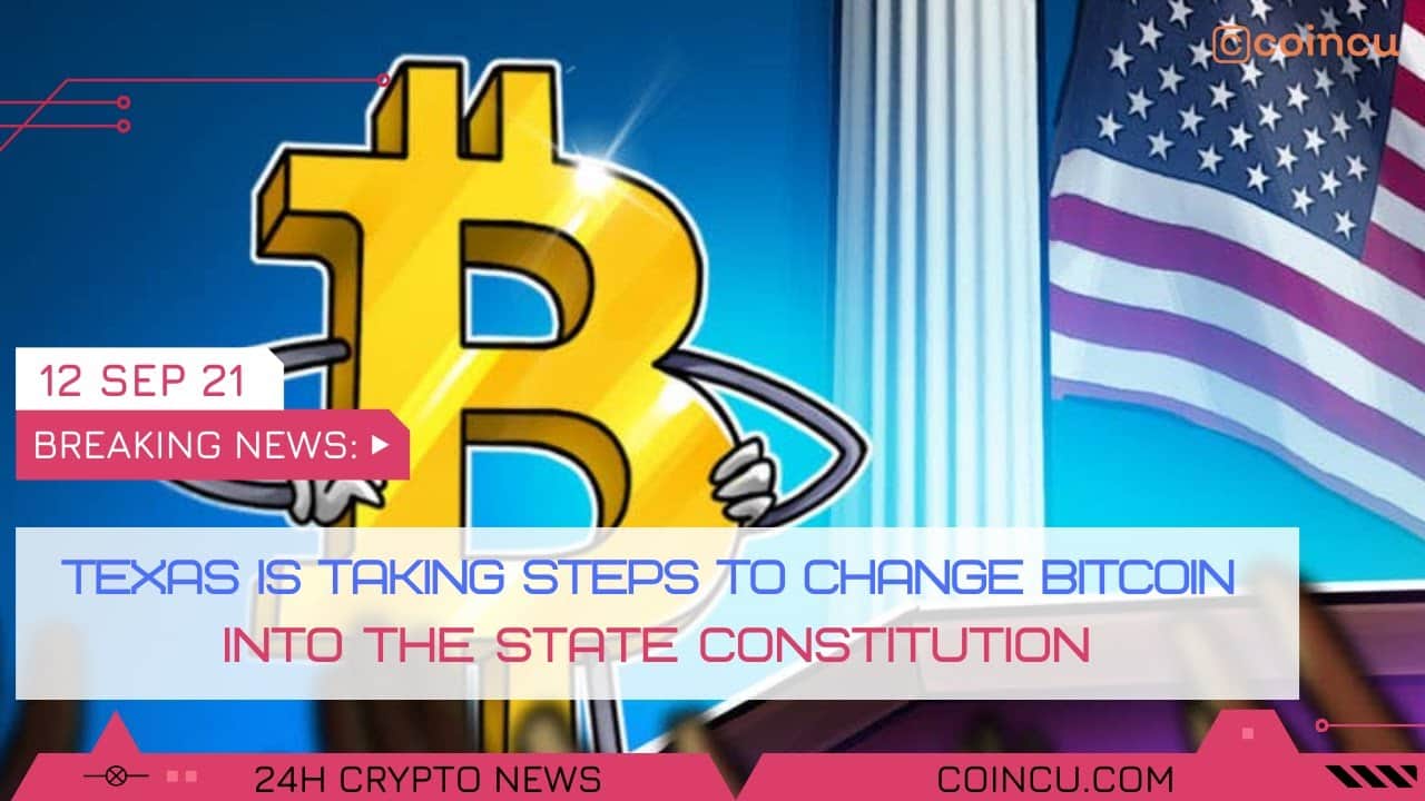 Texas is taking actions to adjust bitcoin | Latest information on twelve Sep 2021 | Crypto News