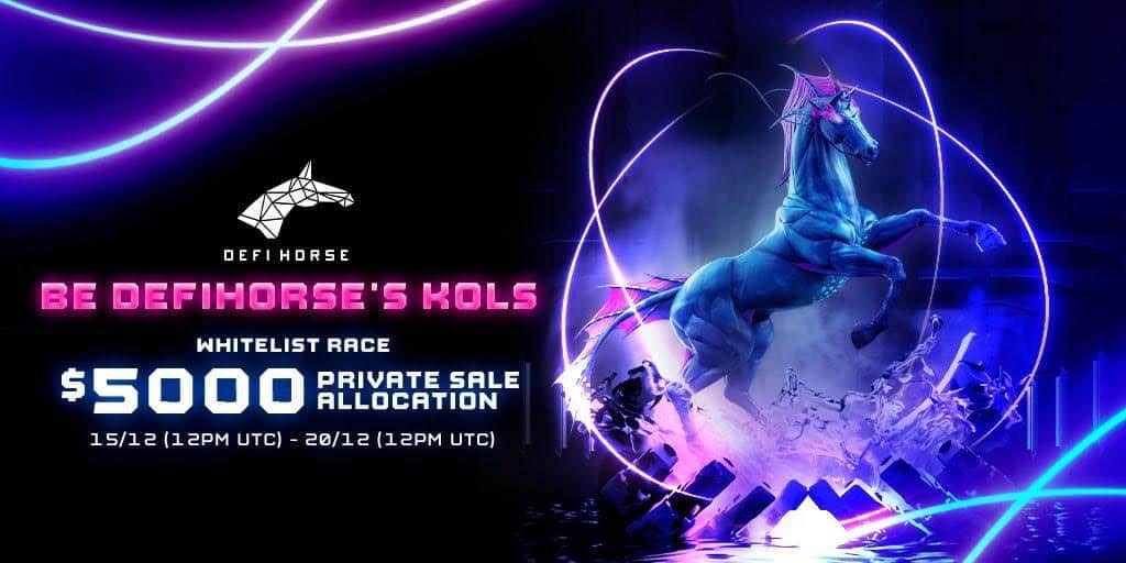 Hunt now for a unusual chance to multiply your fortune with a private sale with DeFiHorse