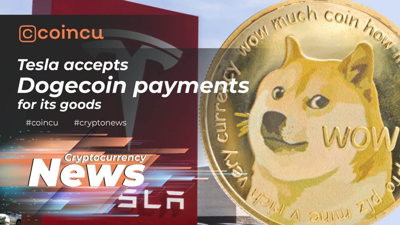 Tesla accepts Dogecoin payments for its items | Latest News 15 Jan 2022 | Crypto News
