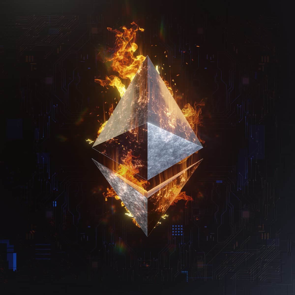 Over $ one billion in ETH burned in the final month when the NFT market place reached out to “save” Ethereum