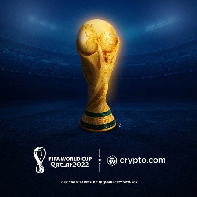 Crypto.com is the sponsor of the 2022 World Cup in Qatar