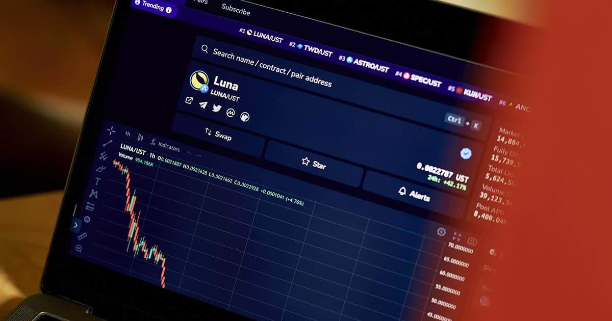 The rate of the new LUNA token drops by 74% just about a day right after its listing
