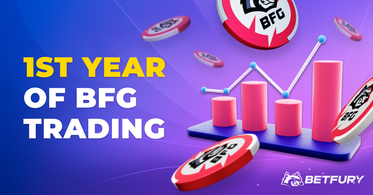 BetFury 1st Anniversary of BFG . Token Listing