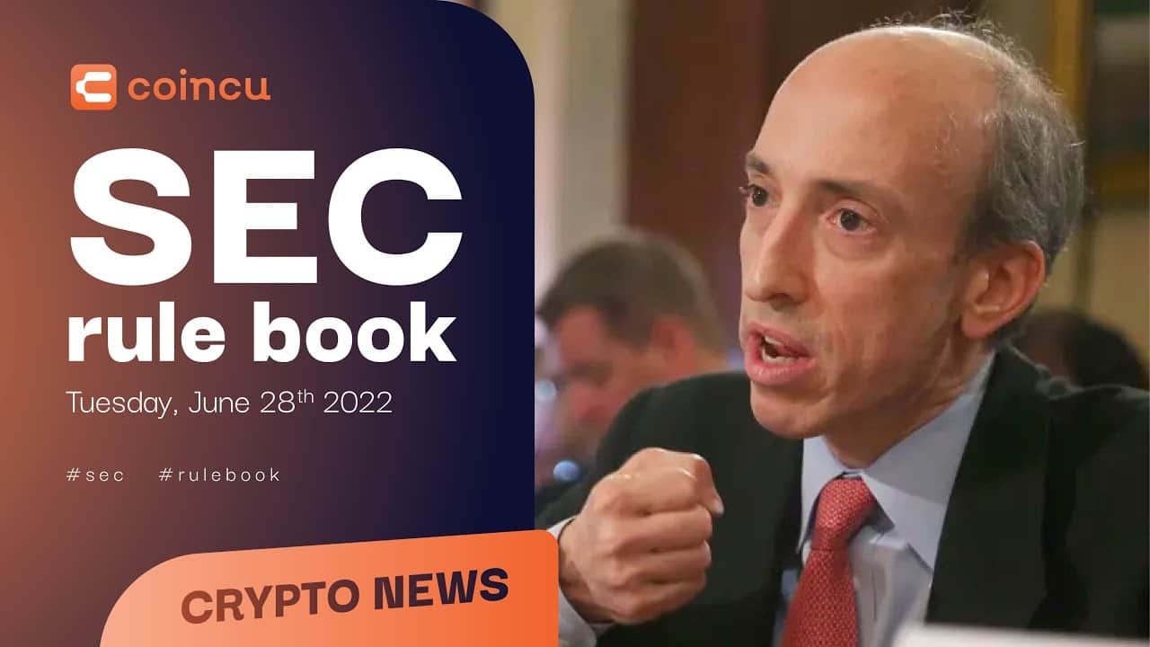 SEC Chairman Proposes “Rule Book” On Crypto Regulations | Latest News 28 June 2022 | Crypto News