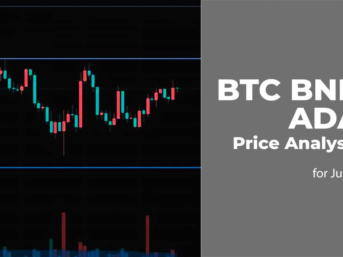 BTC, BNB and ADA Price Analysis on July three