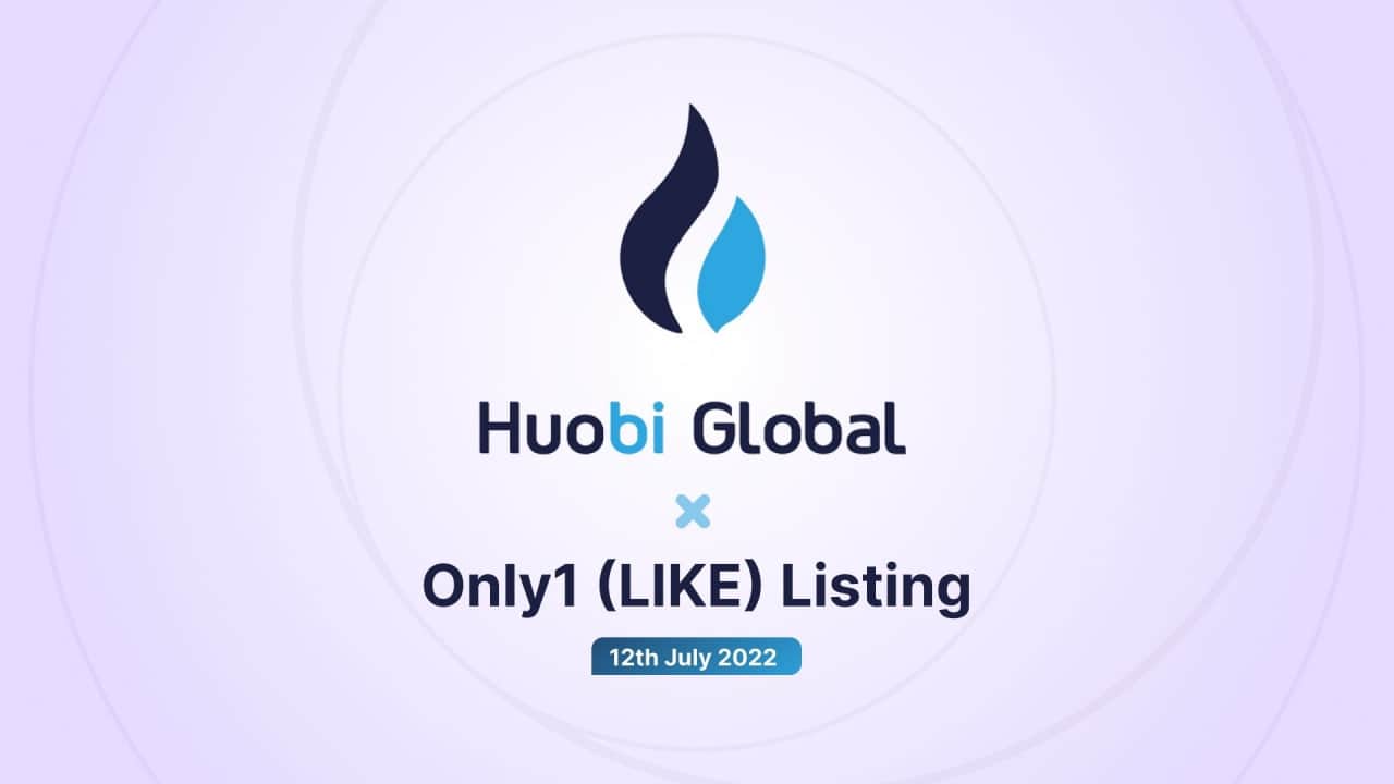 Huobi Global listed Only1 (LIKE) on 07/12

