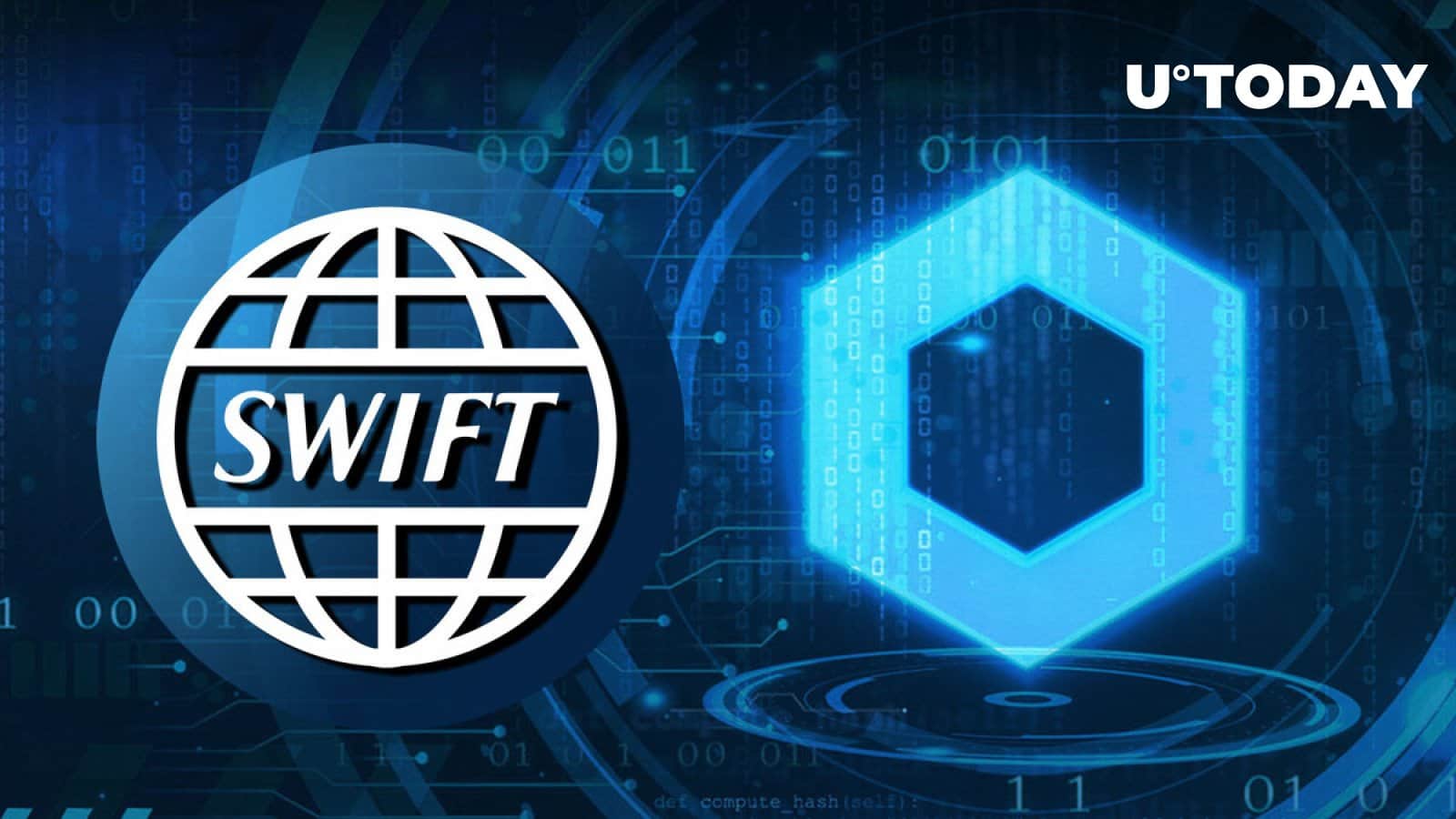 Chainlink (Website link) partners with Swift and twelve big banking institutions for blockchain testing