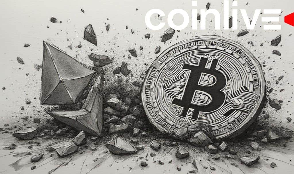 Bitcoin and Ethereum Liquidation Hits $1.7 Billion Record