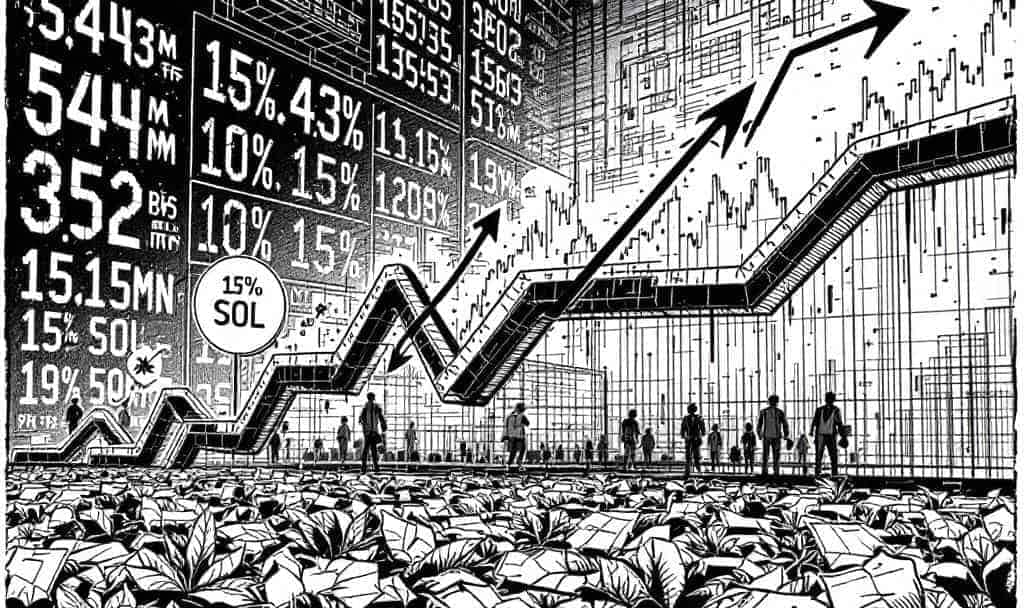 Solana ETFs See $343M Inflows Despite Price Dip