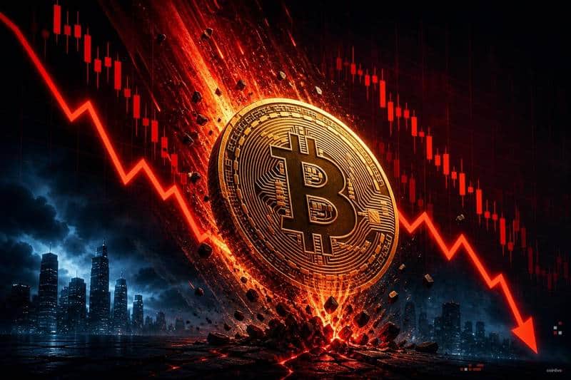 Bitcoin Falls Below $77,000 as Selling Pressure Hits Crypto Market