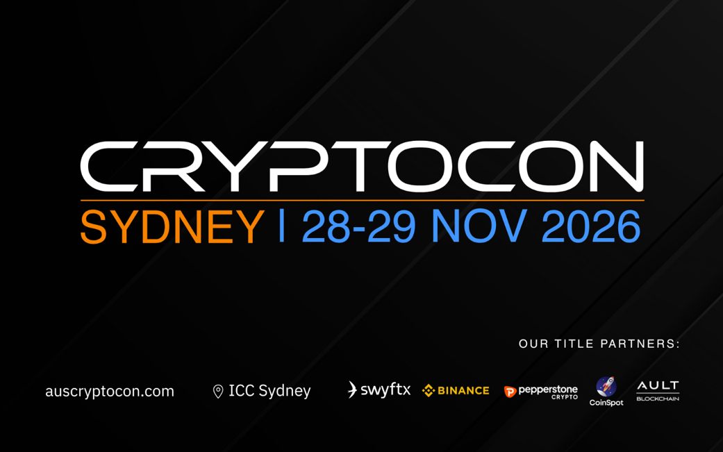 CRYPTOCON SYDNEY RETURNS TO ICC SYDNEY WITH FREE GENERAL ADMISSION FOR 2026