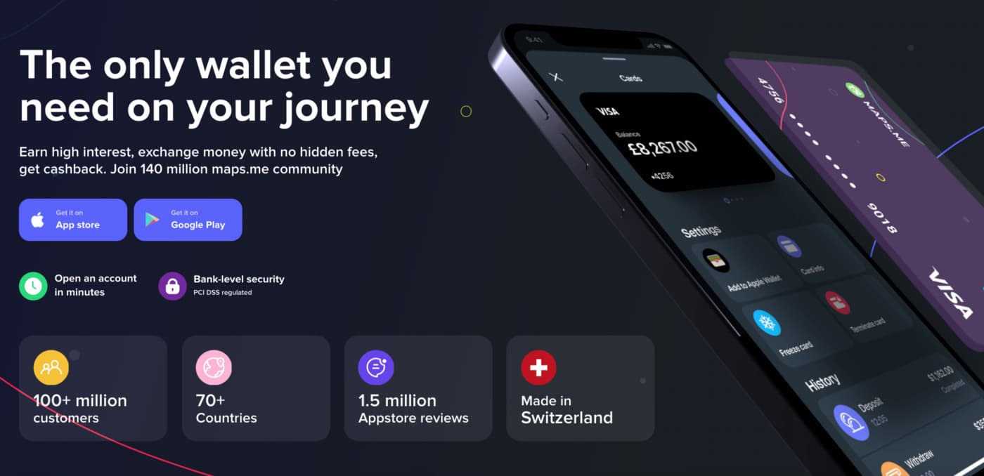 The very first experiences of Maps.me Wallet