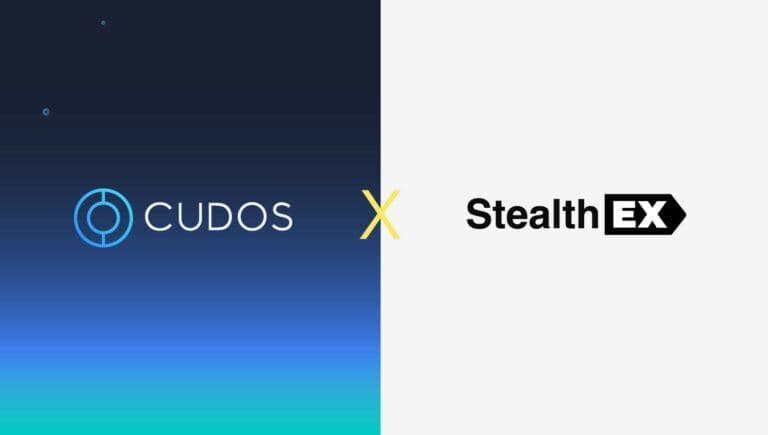 You can now redeem Cudos tokens on Stealthex