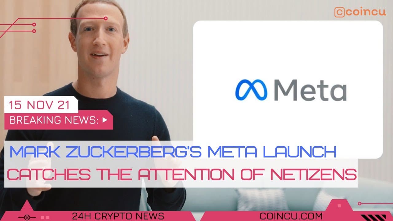 Mark Zuckerberg’s Meta launch catches the focus of netizens | News on 14 Nov 2021 | Crypto News