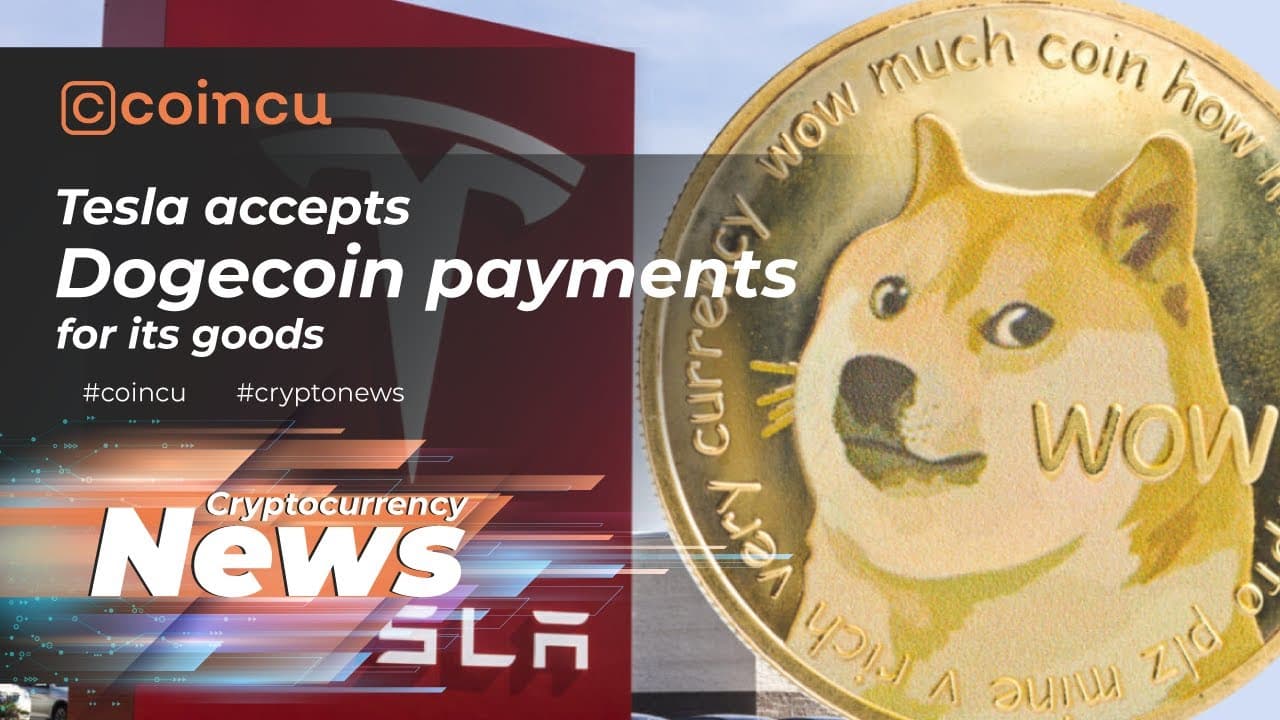 Tesla accepts Dogecoin payments for its items | Latest News 15 Jan 2022 | Crypto News