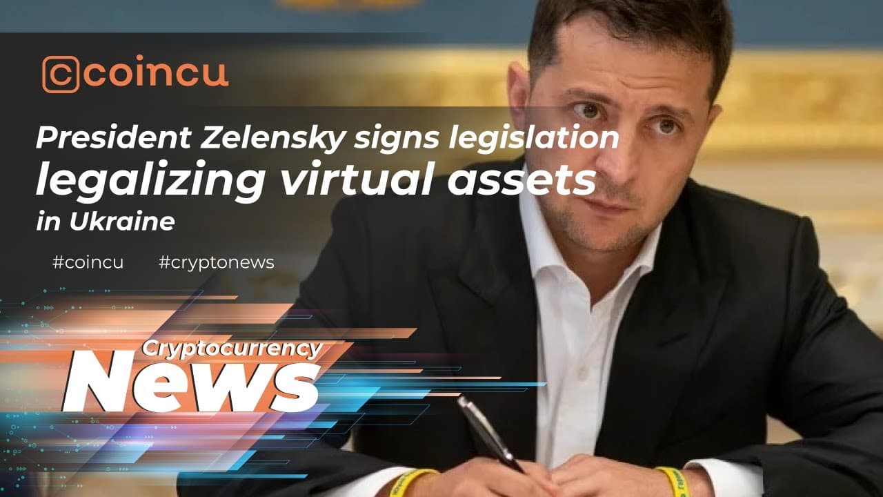 President Zelensky indicators legislation legalizing virtual assets in Ukraine | 18 Mar 2022 Crypto News