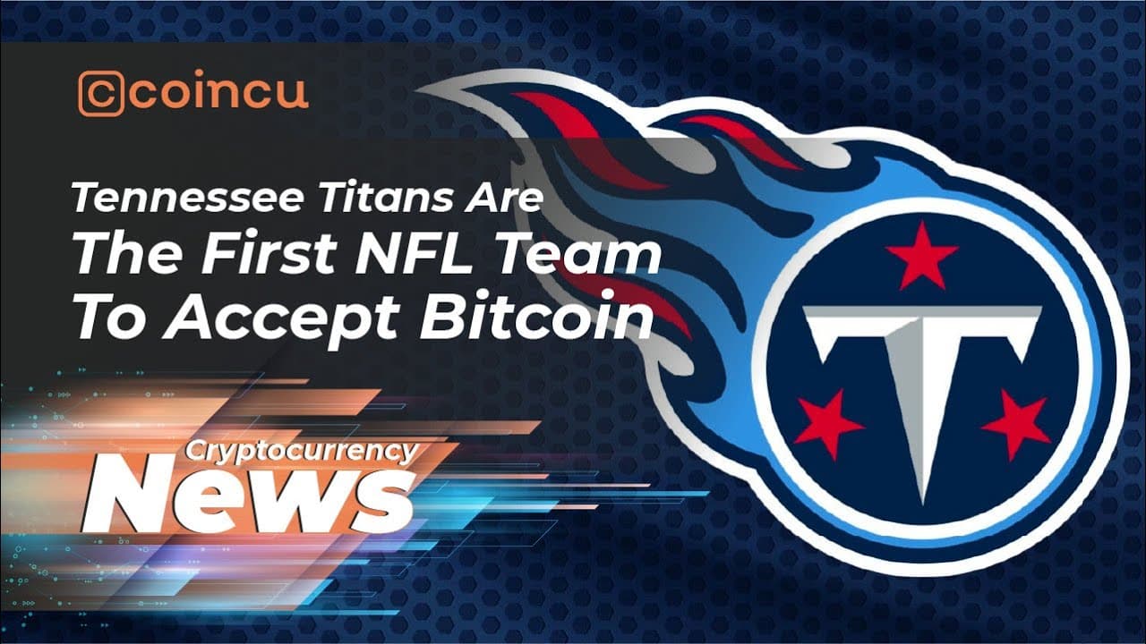 Tennessee Titans Are The First NFL Team To Accept Bitcoin| News April 08, 2022| Crypto News