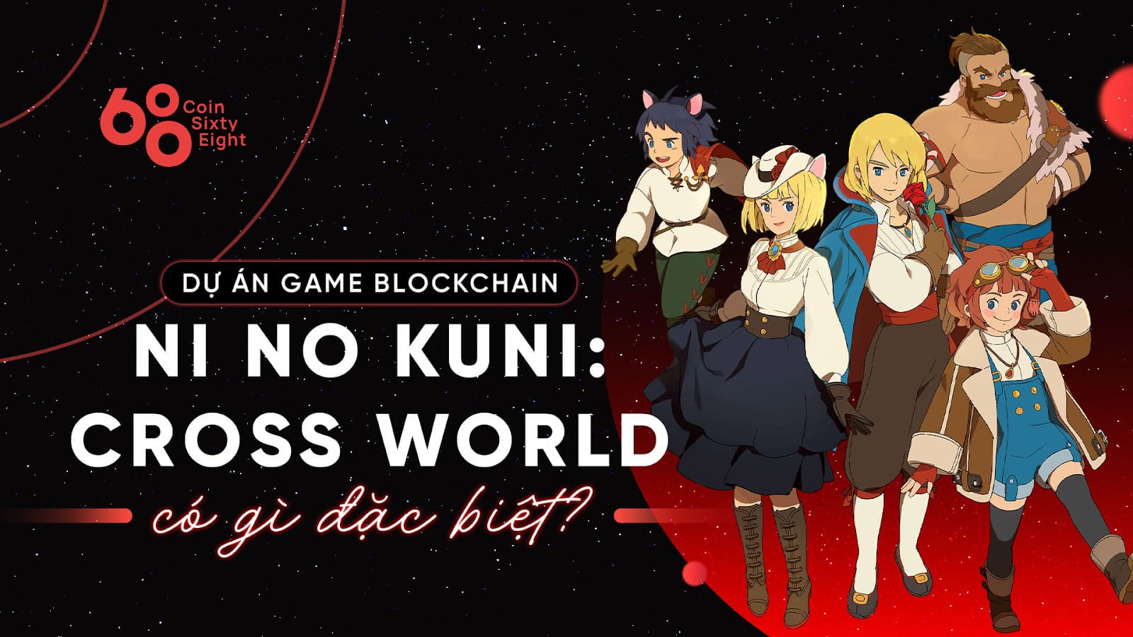 MMORPG Blockchain game Nino Kuni: Cross World