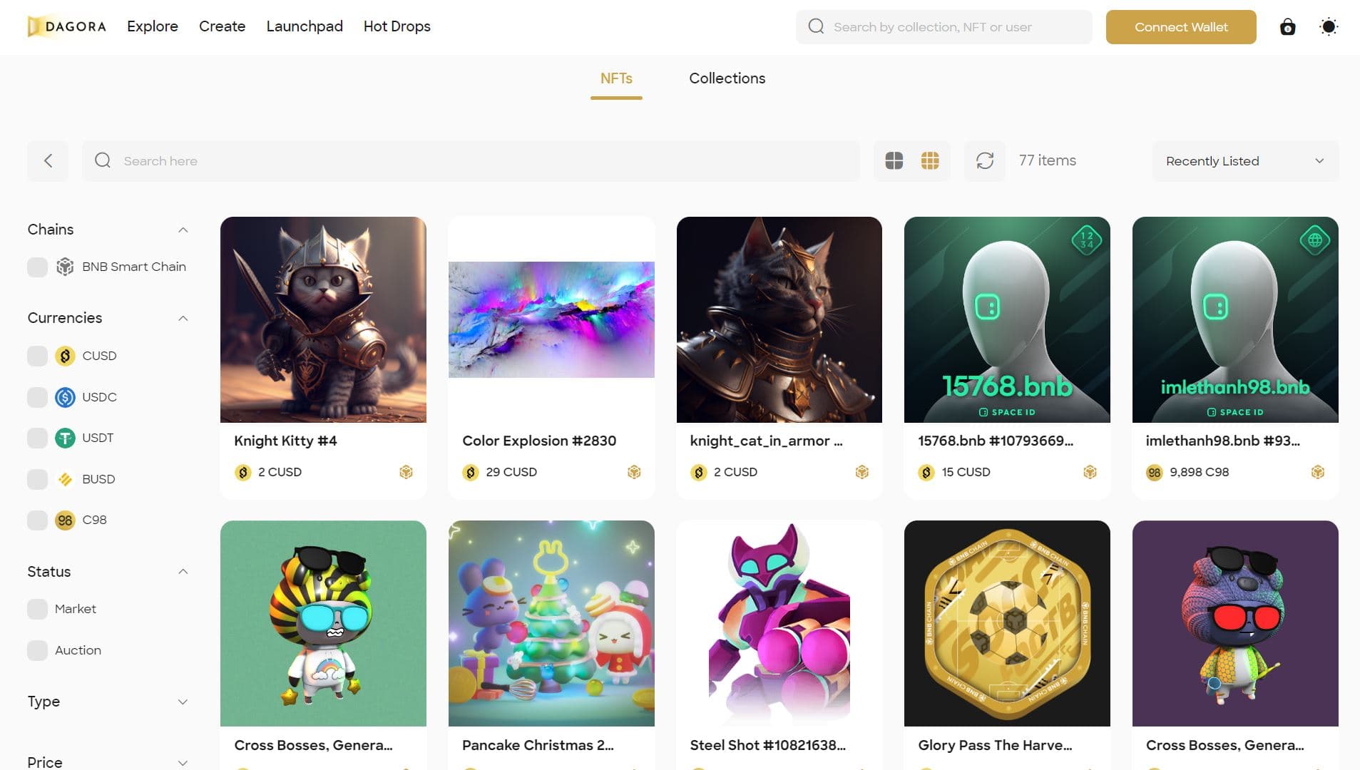 Coin98 Launches Dagora NFT Marketplace


