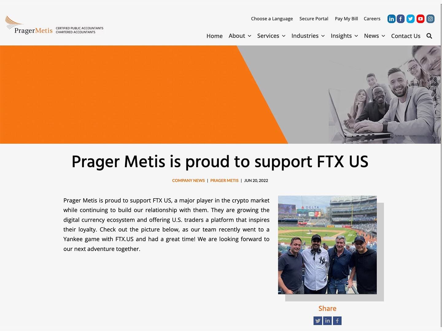 The SEC has sued FTX’s former audit company