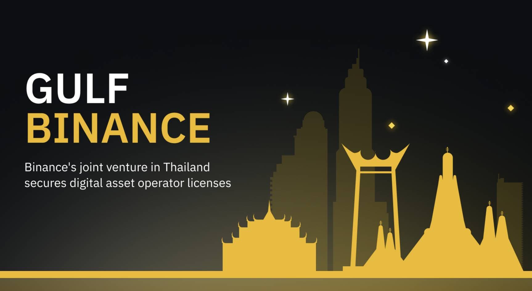 Binance exchange in Thailand goes live

