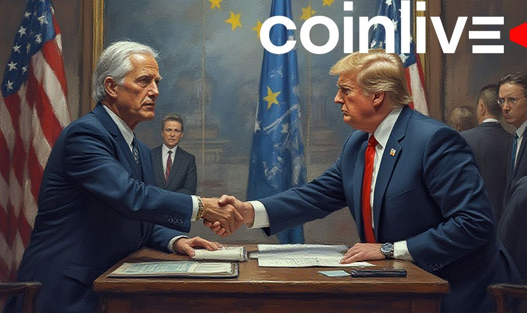 Crypto Markets Unaffected as EU and US Officials Discuss New Trade Deal