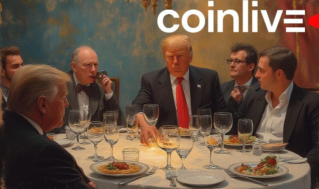 Trump Hosts $TRUMP Coin Elite at Exclusive Golf Dinner
