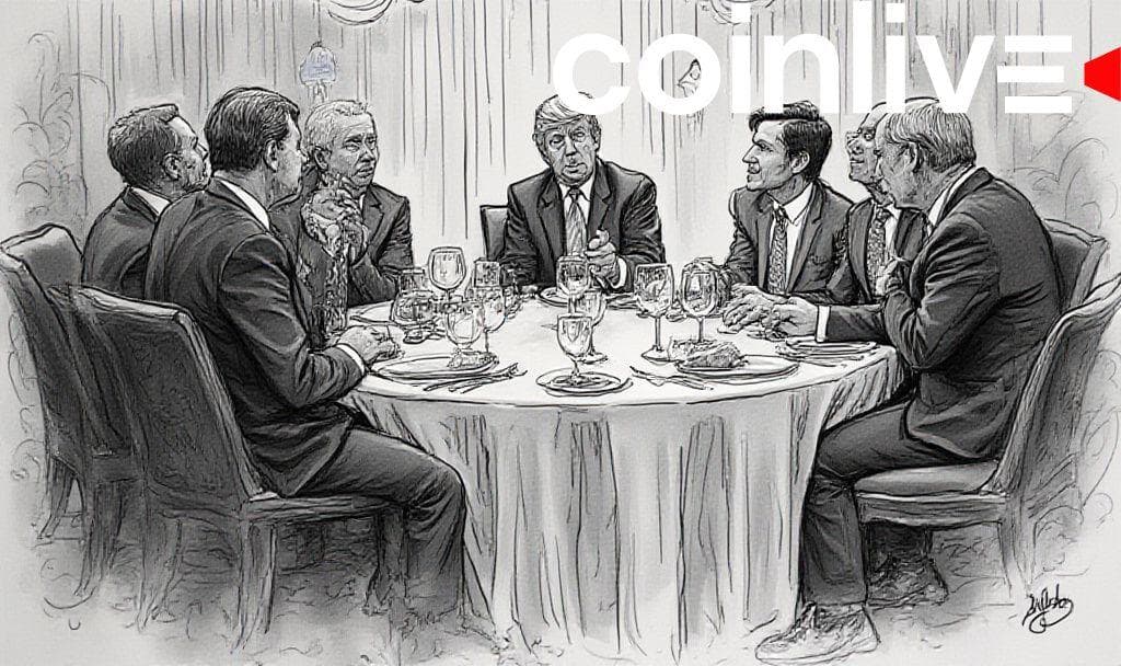 Donald Trump Hosts Exclusive Dinner for TRUMP Coin Investors
