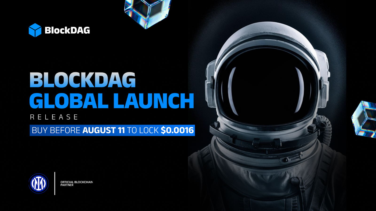 BlockDAG: GLOBAL LAUNCH Release, X1-X10 Demo & Final Days of NO VESTING PASS