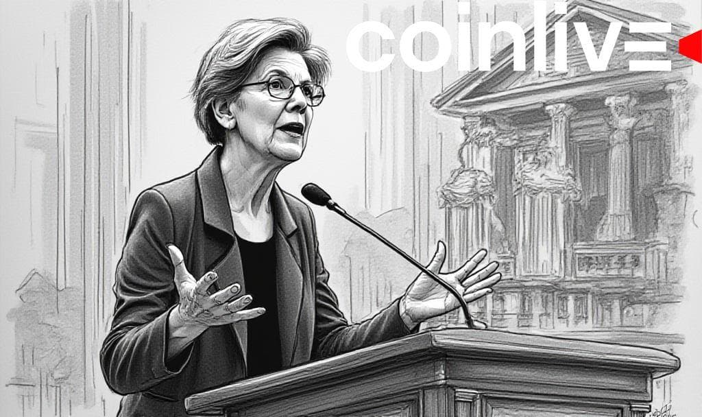 Elizabeth Warren Warns of Crypto Economic Risks in Senate
