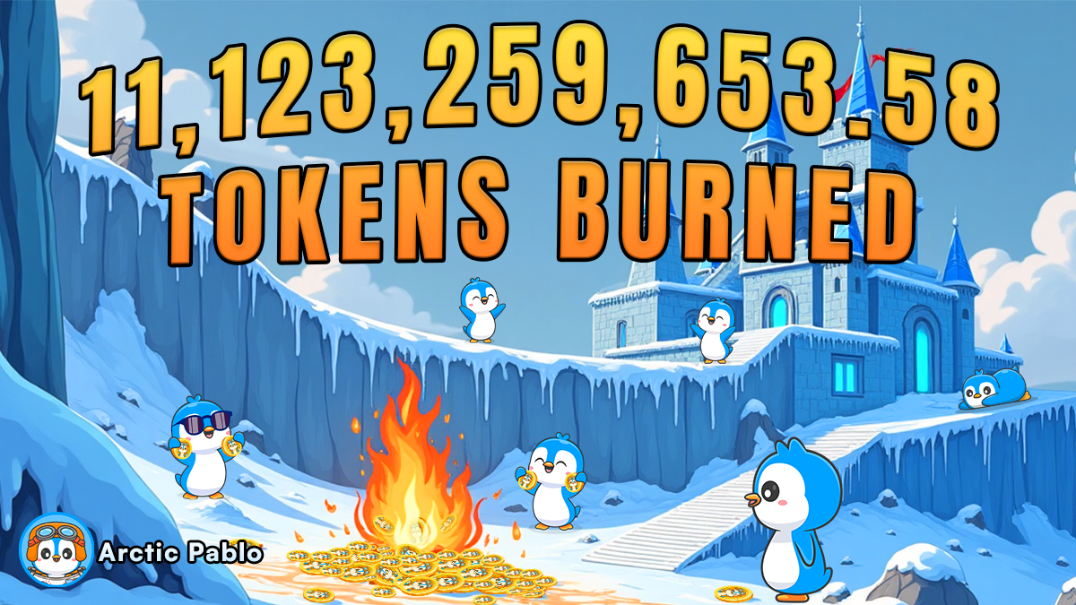 Pudgy Penguins Left You Watching? Arctic Pablo Coin Burned 11 Billion Tokens and Could Be 2025’s Redemption Rocket