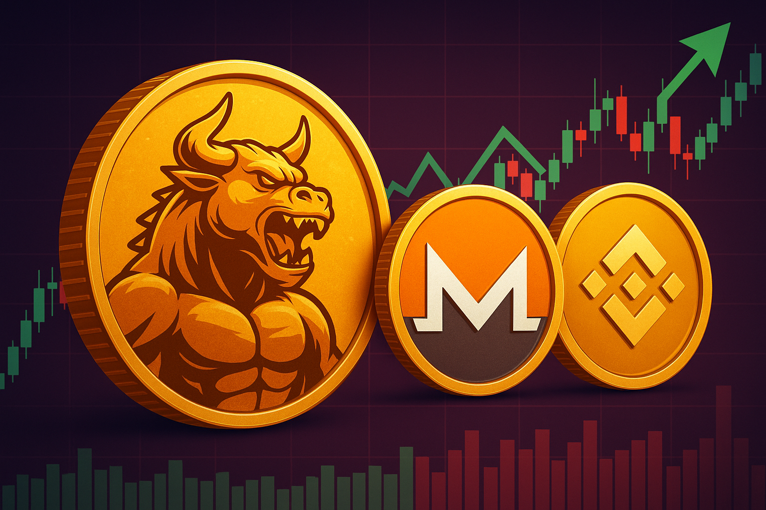 Best Crypto to Buy Today: Monero at $288, Binance Coin Strengthens, and BullZilla Presale Eyes 6.3% Surge