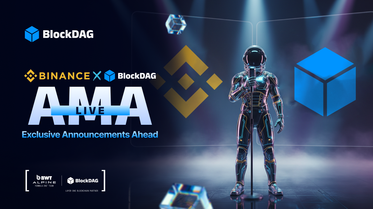 ETH and XRP Rally Strong, but BlockDAG’s $430M Presale and Binance AMA with Alpine F1® Drive 2025’s Hottest Crypto Momentum