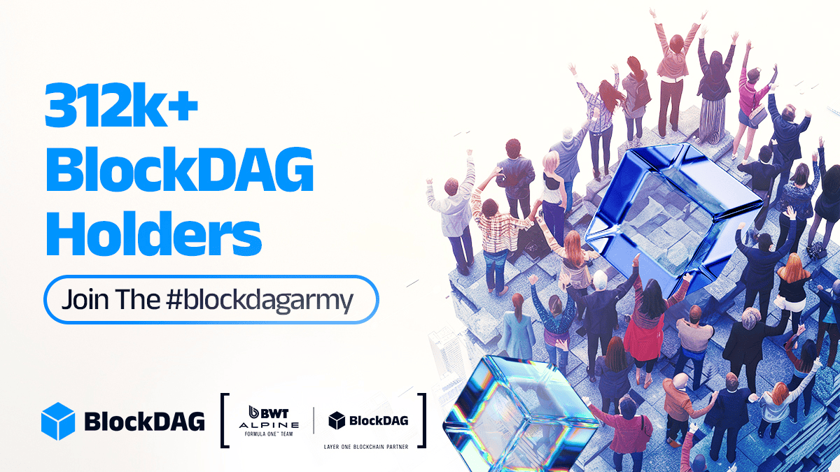 As Cardano Gains Momentum and Ethereum Readies for a Breakout, BlockDAG’s 312K+ Holders Solidify Its Market Standing