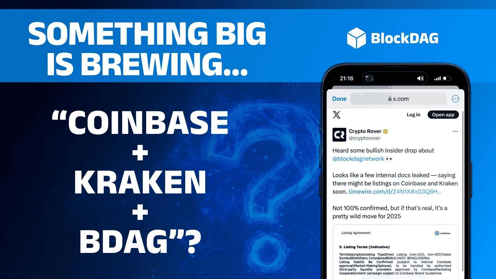 BlockDAG’s $435M+ Presale & Coinbase & Kraken Leaks Outshine AAVE Drop & LINK Setup, Signaling Massive 2025 Crypto Rally