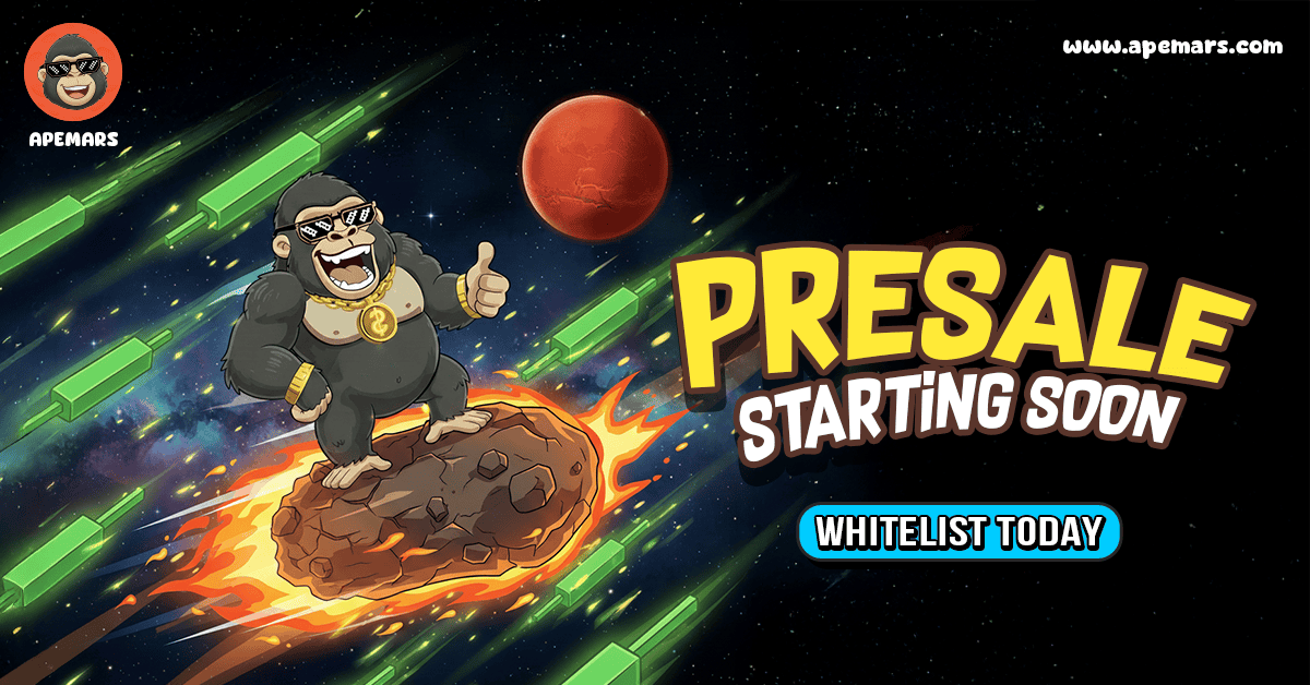 Crypto Meme Coins Showdown: APEMARS Whitelist Opens as PEPE and BONK Build Their Empires