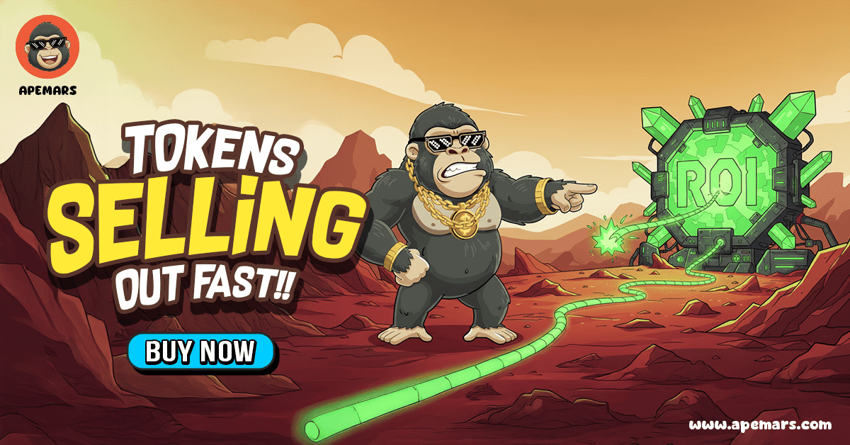 22,300% Meme Coin Presale? APEMARS Stage 3 Is Exploding as ApeCoin and SPX6900 Move