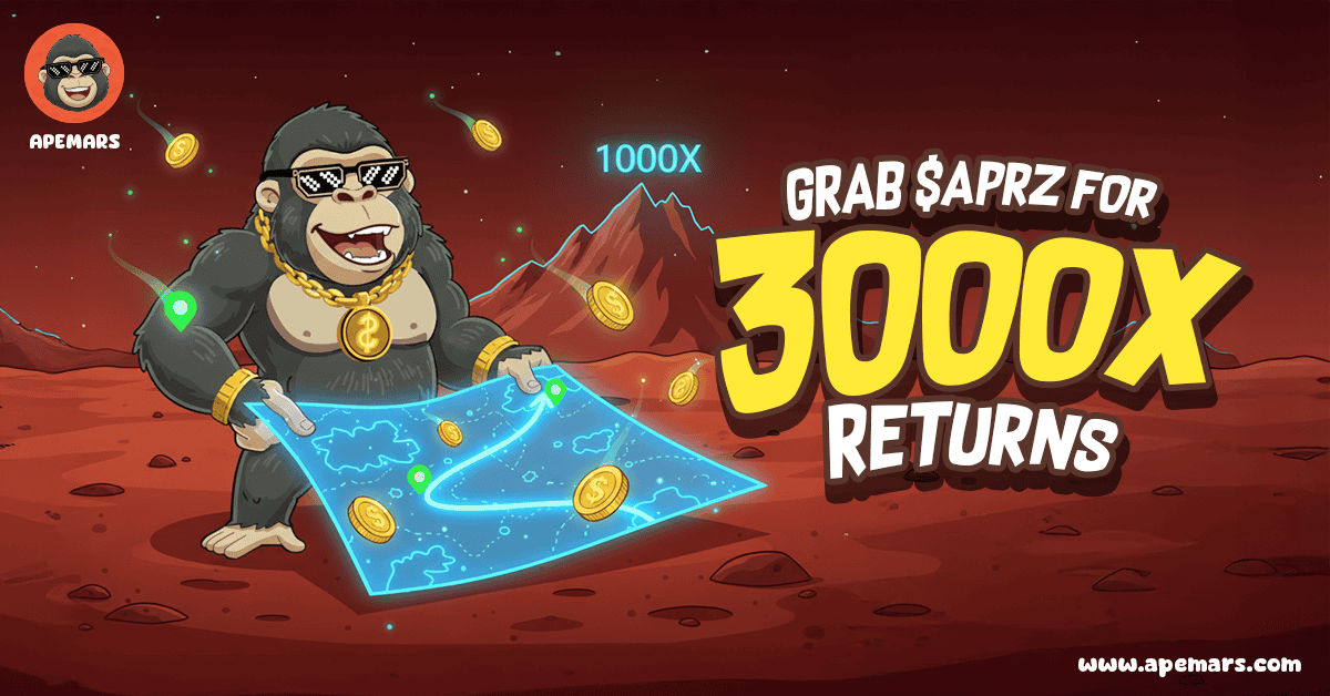 WIF and Bonk Created Millionaires: Now APEMARS Is Exploding as the Top 100x Crypto with 3.8B Tokens Sold and Stage 3 Almost Over