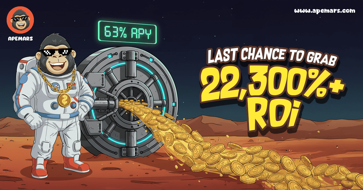Pepe & Baby Doge Hold Strong? The Next 100x Crypto Is APEMARS – 4.1 Billion Tokens Gone & $85K+ Raised in Just 4 Days With Stage 3 Almost Sold Out!