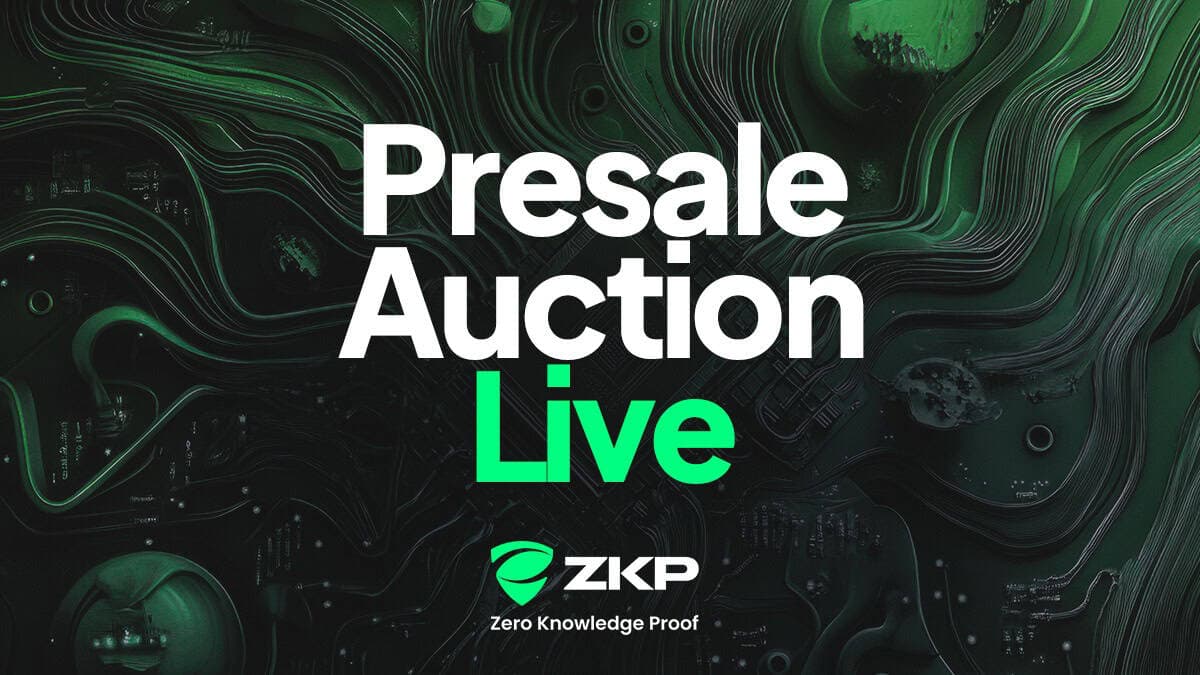 Zero Knowledge Proof’s $1.7B Presale Auction Target & 3000x Returns Beat DOGE & ADA As 2026’s Top Crypto Gainer