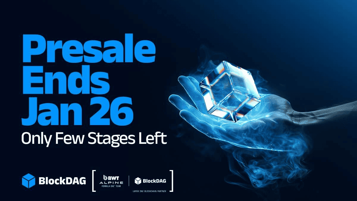 $444M Raised and Counting: Secure BlockDAG at $0.001 Before the 50x Presale Window Closes