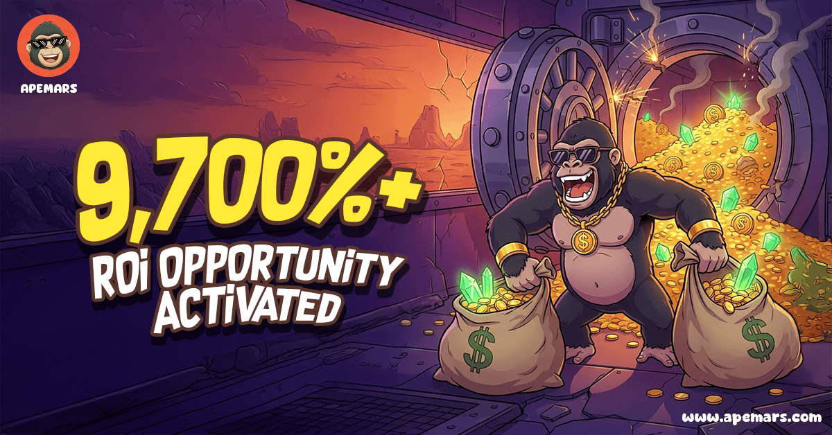 Best 100X Coin: APEMARS Bursts Out With its Community-Driven Meme Coin Presale – Floki and TRUMP Lift Off