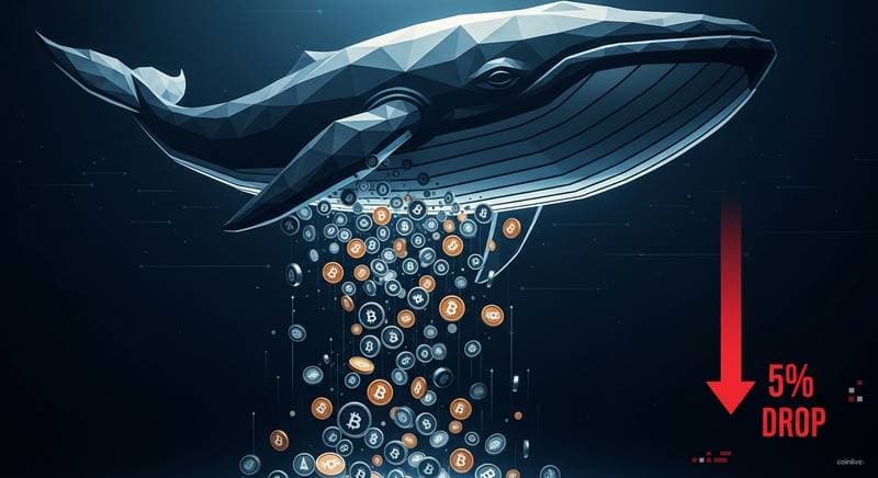 Bitcoin Cash Drops 5% as Whale Dumps 60,000 BCH