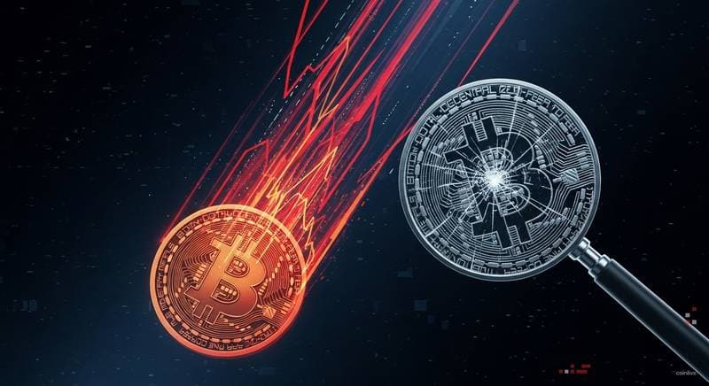 Bitcoin Drops Below $65K: $190M Liquidated in 15 Minutes