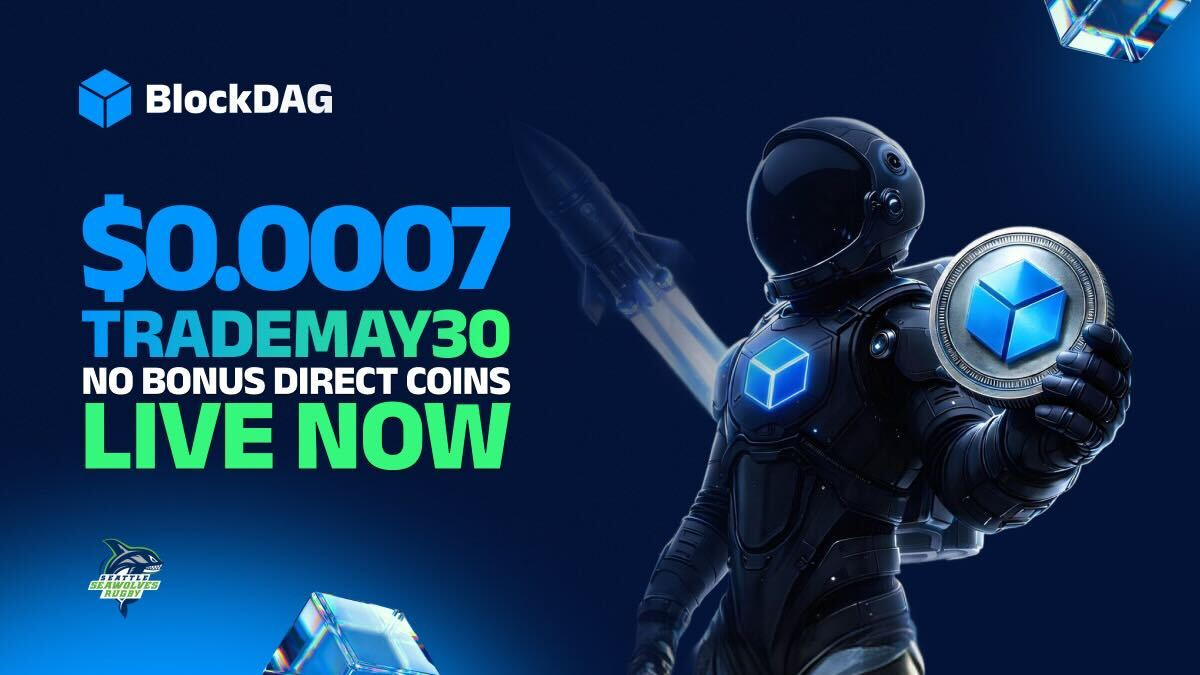TRUMP Struggles, DOGE Eyes Rally, & BlockDAG Activates Early Trading with Code TRADEMAY30!