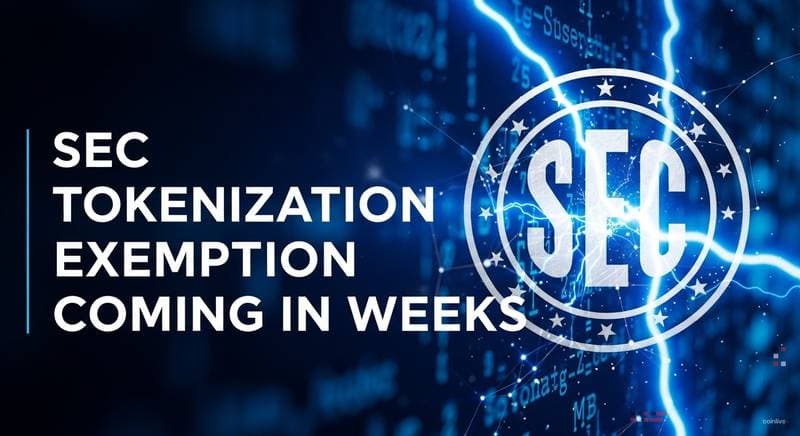 SEC Chair Atkins: Tokenization Exemption Coming in Weeks